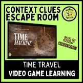 Context Clues Time Travel Tier 2 Vocabulary Digital Escape Room