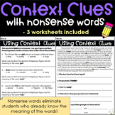 Context Clues Using Nonsense Words