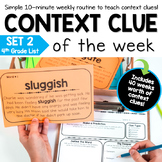 Context Clues - Vocabulary Activities & Worksheets For 4th Grade