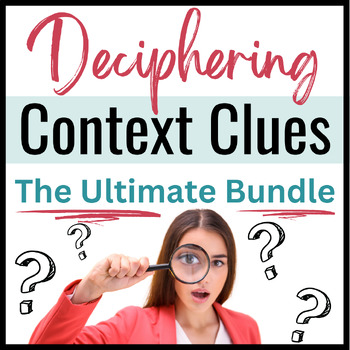 Preview of Context Clues Vocabulary Bundle- SAT + Close Reading Practice for ELA