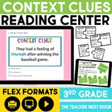Context Clues Reading Center - Context Clues Reading Vocab