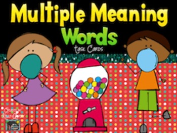 Preview of Reading Comprehension:  Multiple Meaning Words, Context Clues
