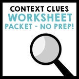 Context Clues Practice Worksheets