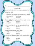 Context Clues Worksheets