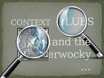Preview of Context Clues and Connotation with the Jabberwocky
