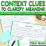 Context Clues and Unknown Words Reading Passages and Quest