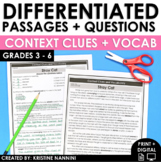 Reading Comprehension Passages - Context Clues and Vocabul