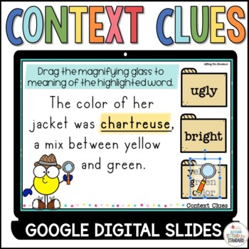 Preview of Context Clues for Google Classroom 