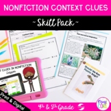 Context Clues in Nonfiction Skill Pack Bundle - RI.4.4 & 5