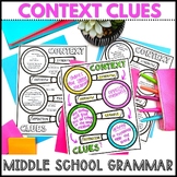 Context Clues Worksheets Mini Lesson, Doodle Notes