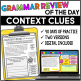 Context Clues of the Day | Context Clues Practice with Google Slides™