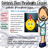 Context Clues Strategies Lesson