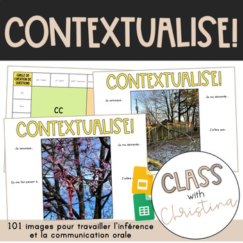 Preview of Contextualise! - 101 images pour travailler l'inférence & la communication orale