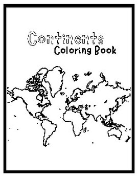 Preview of Continent Coloring Book