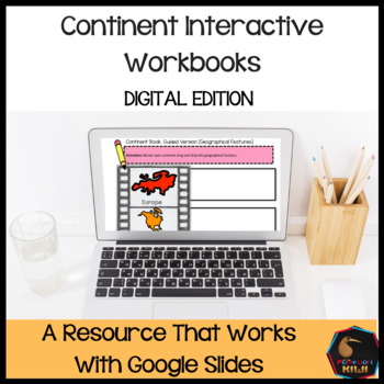 Preview of Continent Interactive Workbooks