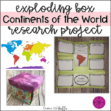 Geography Research Project: World Continents Interactive F