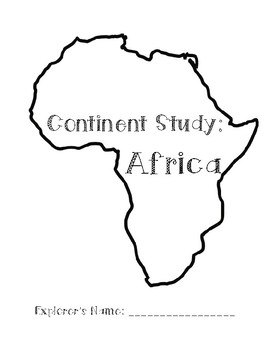 Preview of Continent Study: Africa