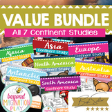 Continent Study Complete Bundle *BEST SELLER* Comprehensio