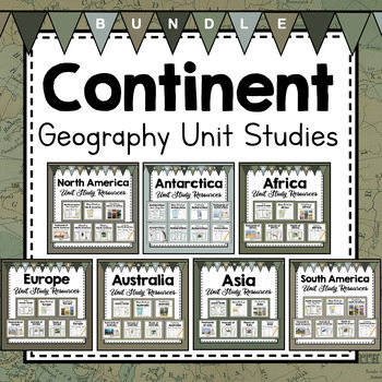 Preview of Continent Unit Studies From Around the World