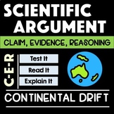 Wegener's Continental Drift Argument with Claim Evidence R