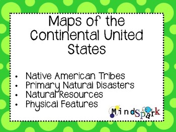 Preview of Continental United States Map Pack