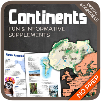 Preview of Continents