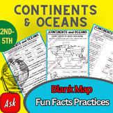 Continents And Oceans | Maps & Globes 7 Continets & Oceans