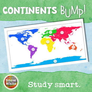 Preview of Continents Activity Game