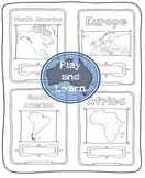 Continents Bundle - Maps and Flags for every country of the world