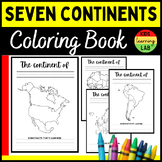 Continents Coloring Book l Introduction to World Geography