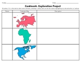 Continents Exploration Project