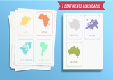Continents Flashcards