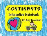 Continents Interactive Notebook