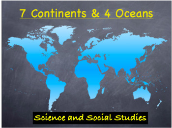 Preview of Continents & Oceans The Continental Drift and Pangea NO Prep NGSS Lesson