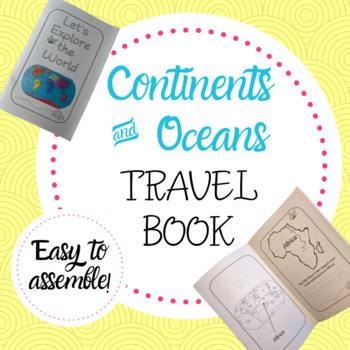 Preview of Continents & Oceans Travel Book