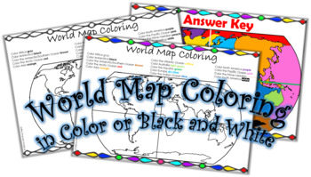 Seven Continents Coloring Pages Worksheets Teaching Resources Tpt