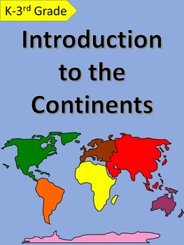 Preview of Continents PowerPoint & Activities Bundle