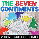 Continents Project and Craft - Research Report for the 7 C
