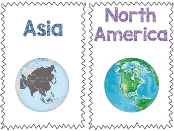 Preview of Continents Table Markers