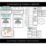 Continents and Ocean Lapbook