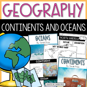Preview of Continents and Oceans Activities | Teaching the 7 Continents and 5 Oceans