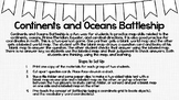Continents and Oceans Battleship-Style Game