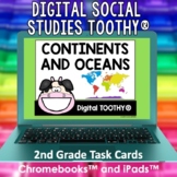 Continents and Oceans Digital Social Studies Toothy® Task 