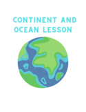 Continents and Oceans Powerpoint lesson