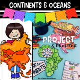 Continents and Oceans Project and Mini Unit