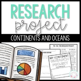 Continents and Oceans Research Project