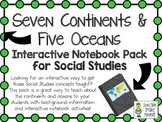 Continents and Oceans of the World ~ Social Studies Intera