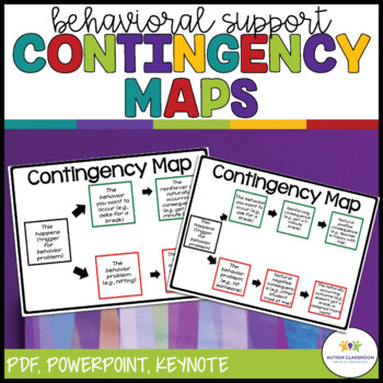 Preview of Contingency Map Editable Templates for Behavioral Problem Solving