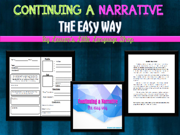 Preview of Continuing a Narrative the Easy Way