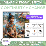 Continuity and Change - Y7 History Deep Time Australia L14